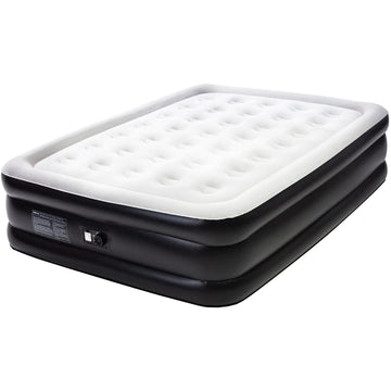 18インチ クイーンデラックスエアベッド(ポンプ内蔵)